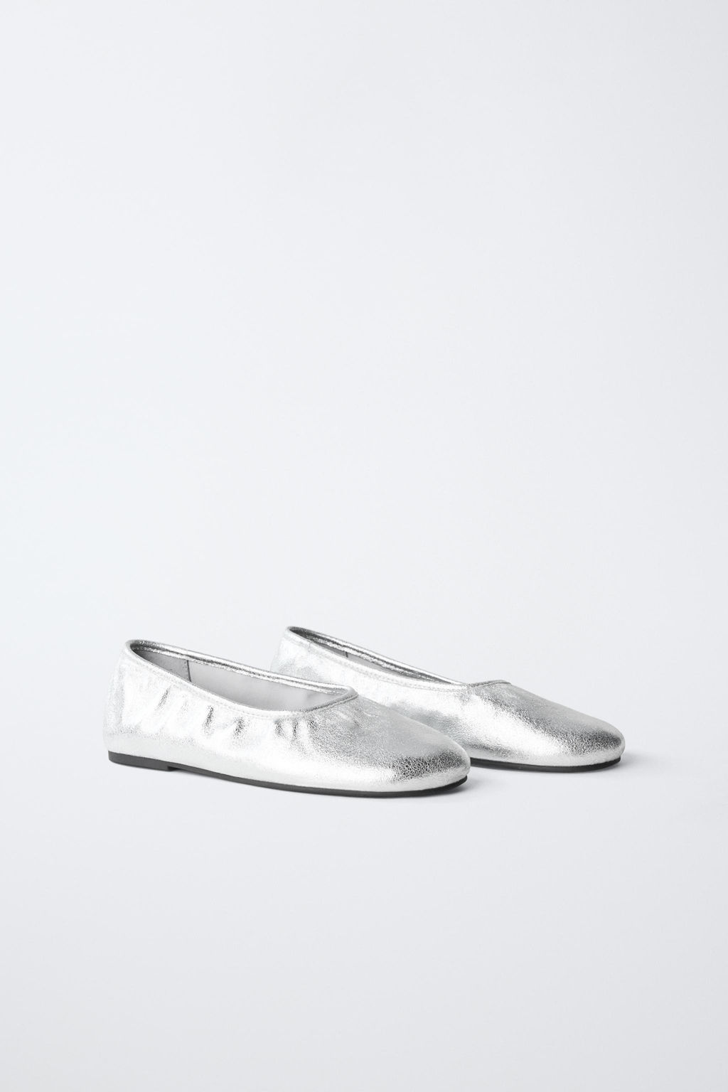 BAILARINA METALIZADA / Plata - Zara фото 2