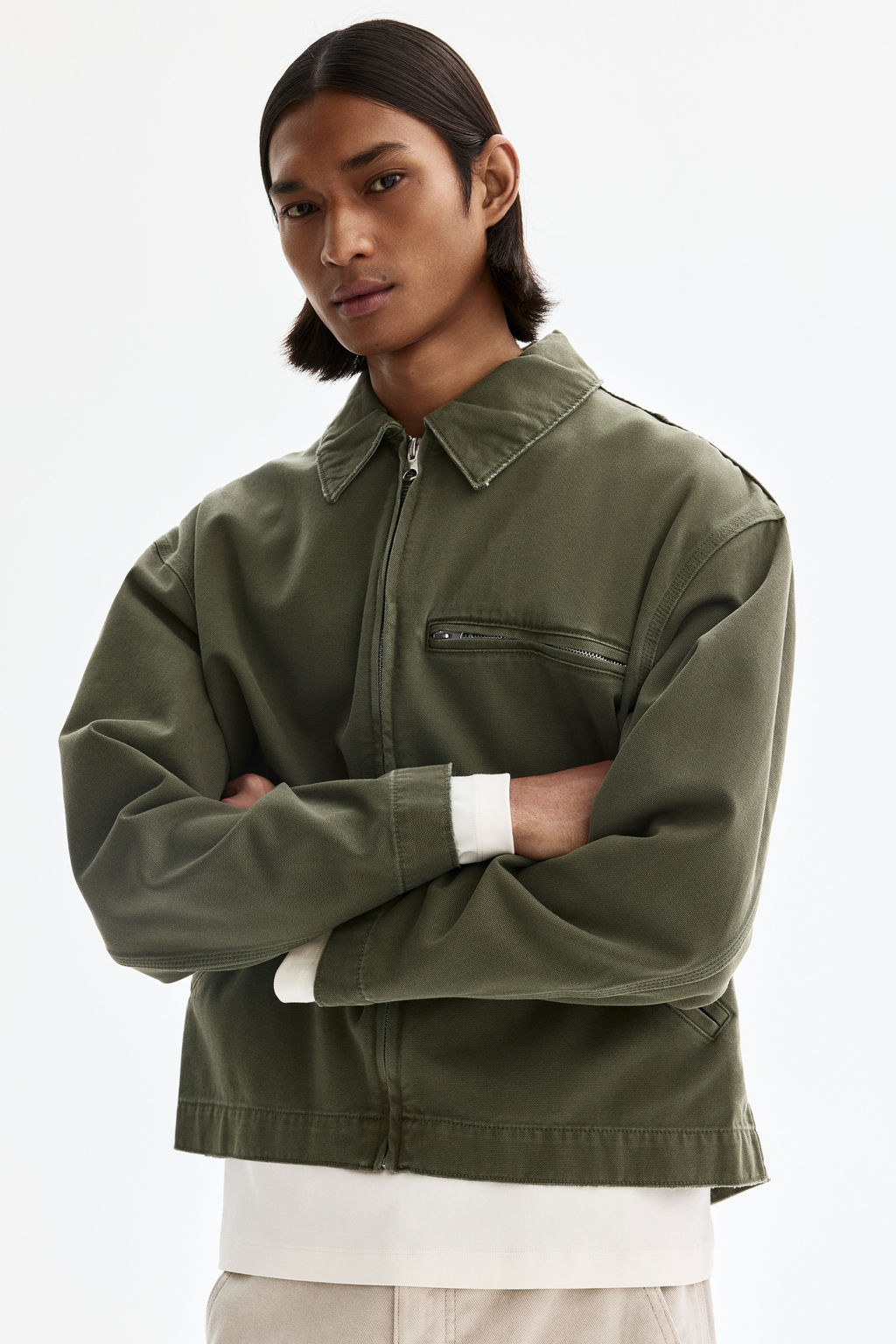 Chaqueta con cuello camisero - H&m фото 4