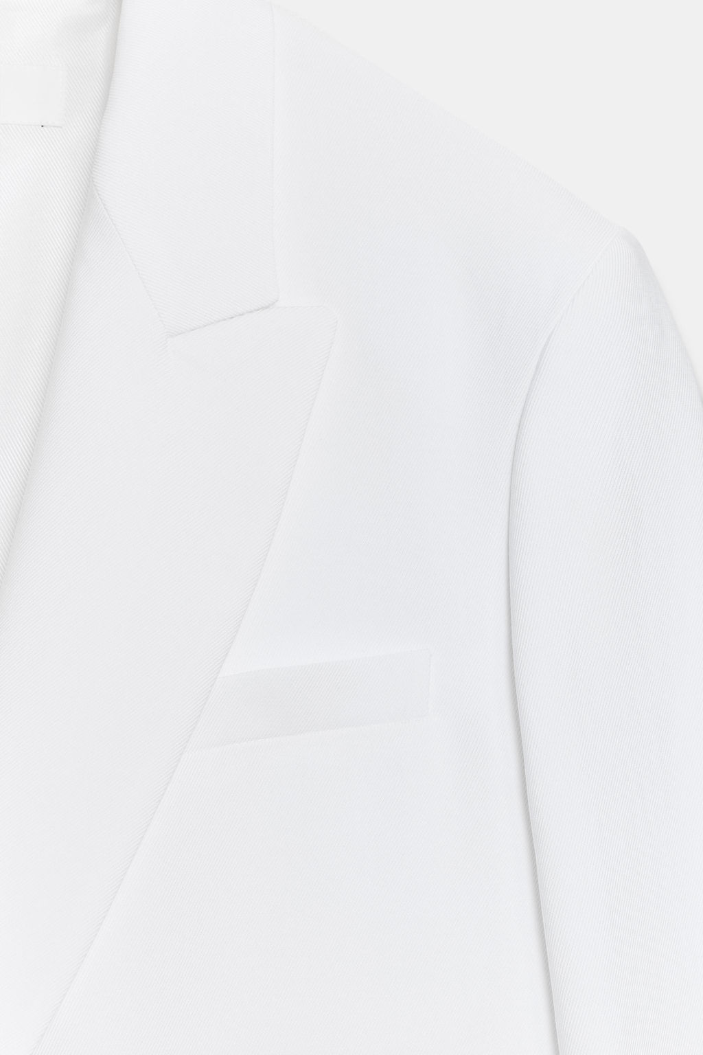 BLAZER CRUZADA OVERSIZE HOMBRERAS / Blanco - Zara фото 9