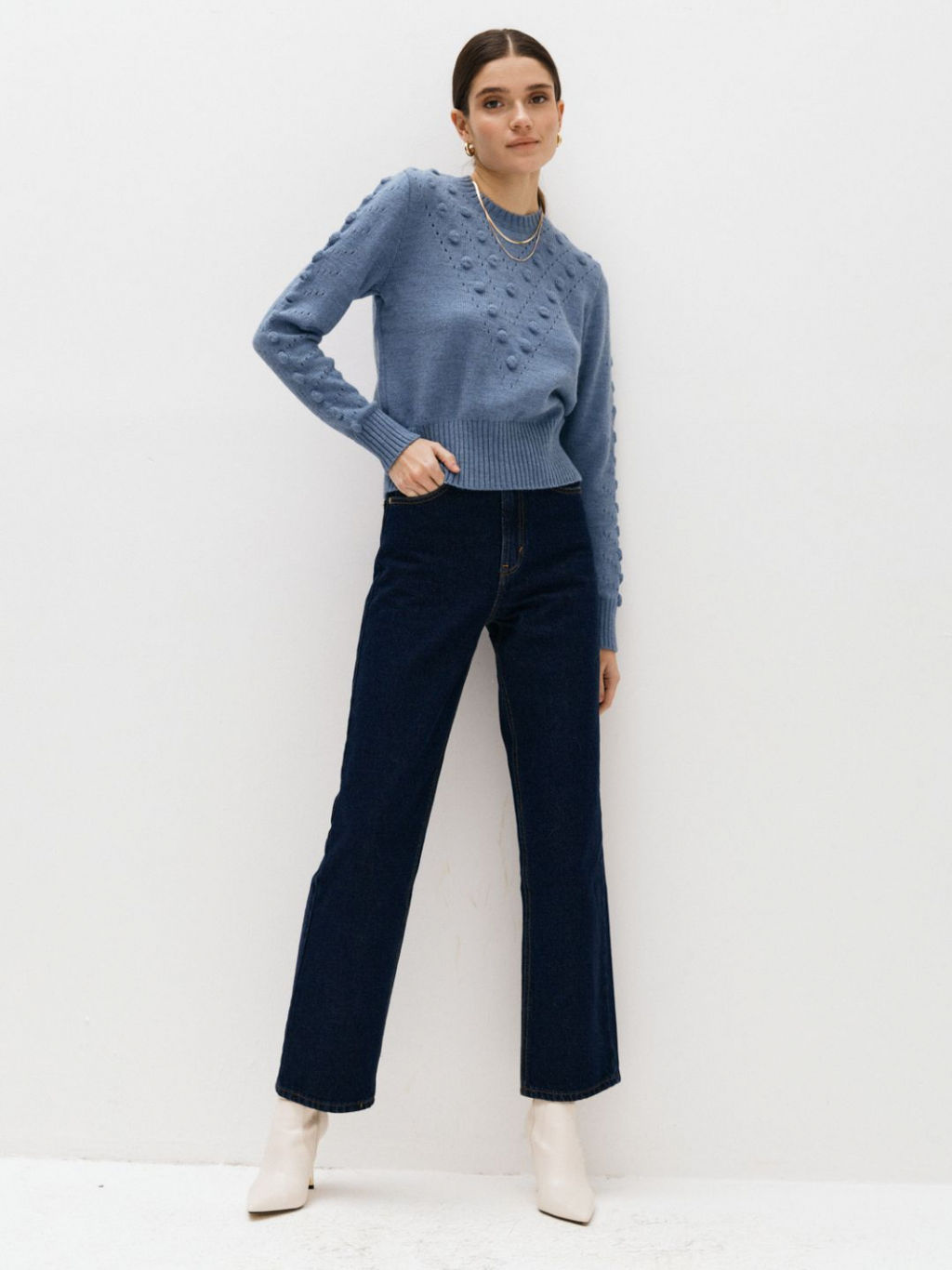 Джемпер 121.070115/голубой - Seven senses фото 36