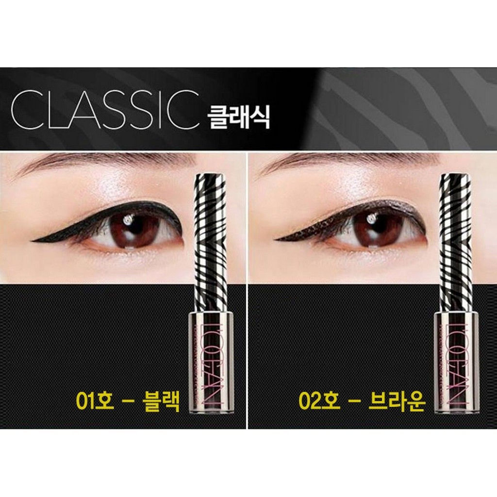 Locean Жидкая подводка для глаз / Perfection Liquid Eye Liner 02, коричневый, 7 мл