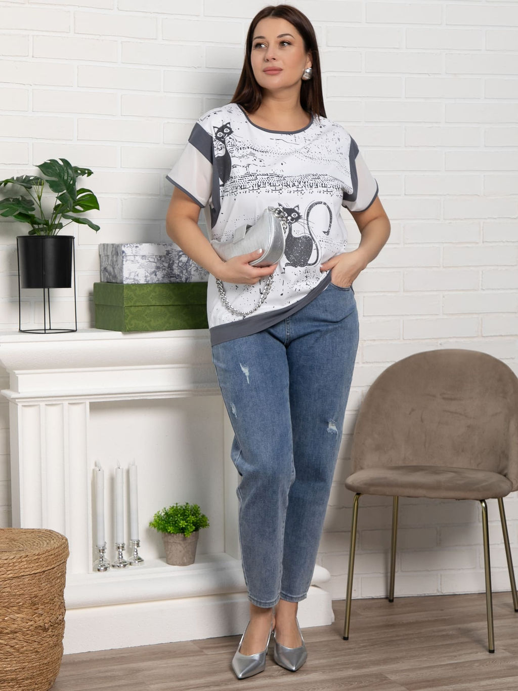 Блуза Алтея - Lt collection фото 14