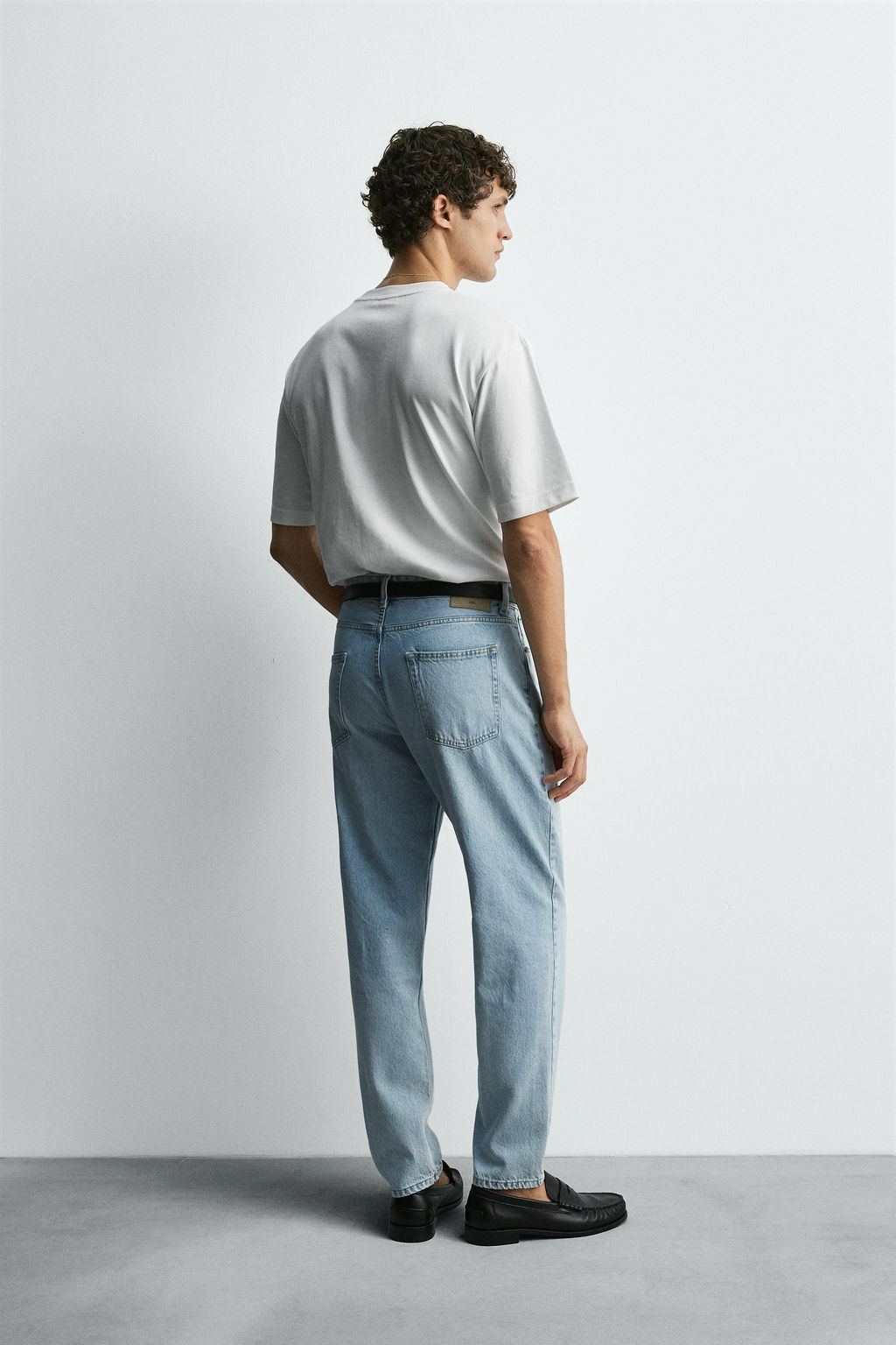 SLIM FIT TAPERED JEANS - Zara фото 3