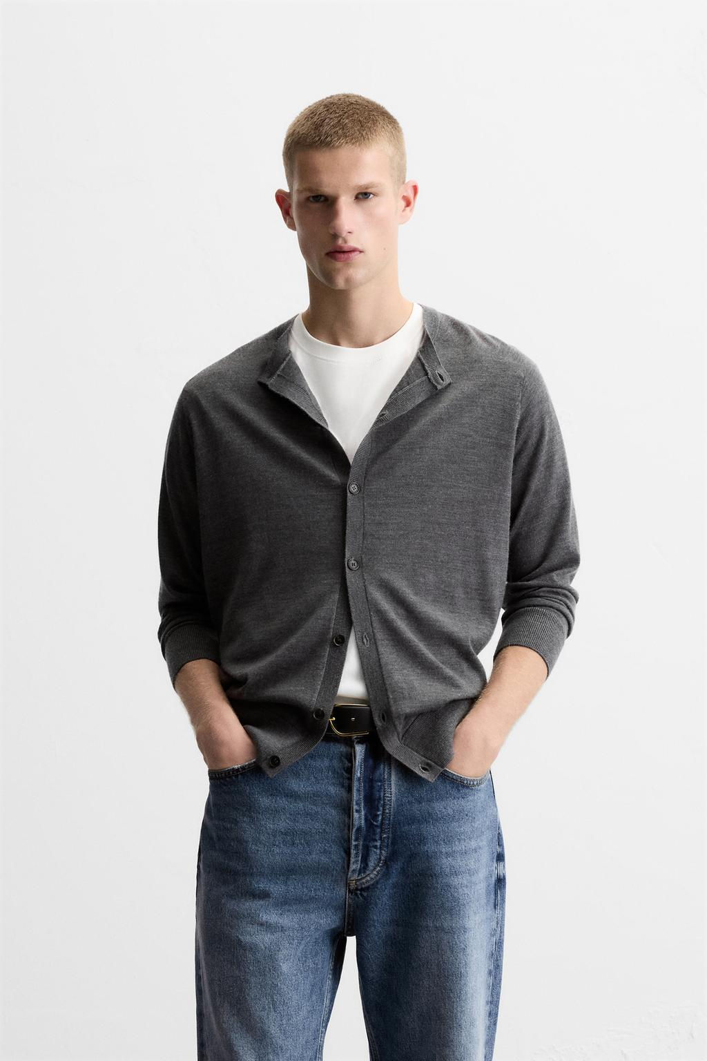 100% WOOL CARDIGAN - LIMITED EDITION - Zara фото 2