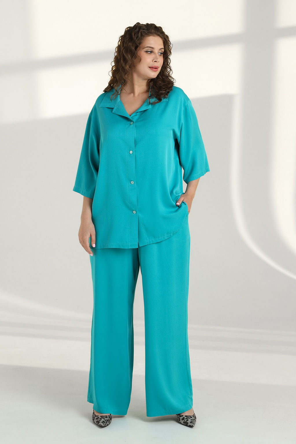 VIOTEX Костюм Лето из штапеля (100% вискоза) - Виотекс фото 36