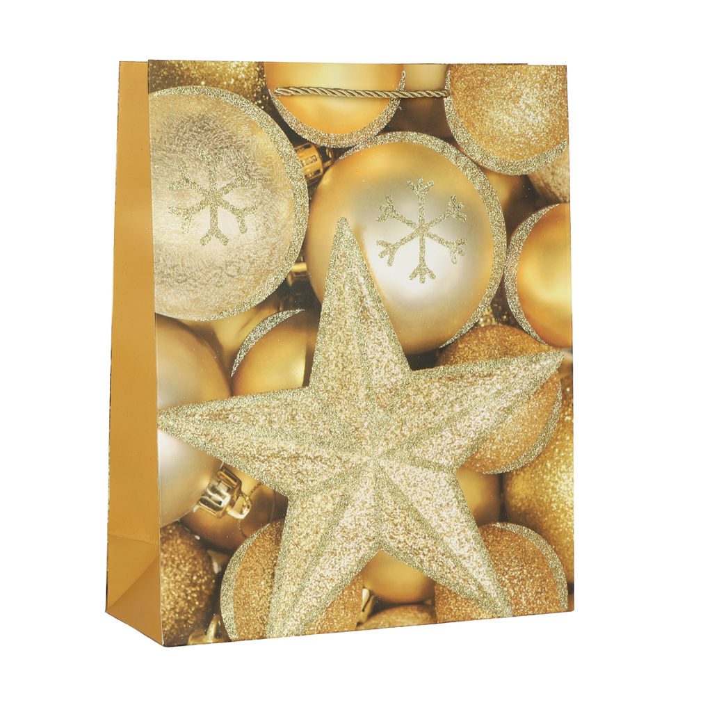 Цена за 12 шт. Пакет подарочный 31х40х12 / 111-1L /уп 12/360/ микс Новый год - Галеонтрейд фото 9