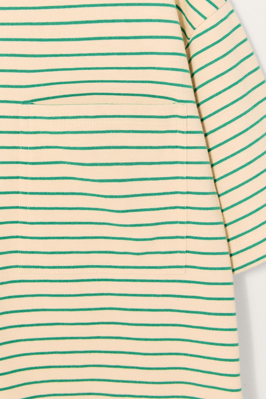 LIMITED EDITION STRIPED POCKET T-SHIRT - Zara фото 8