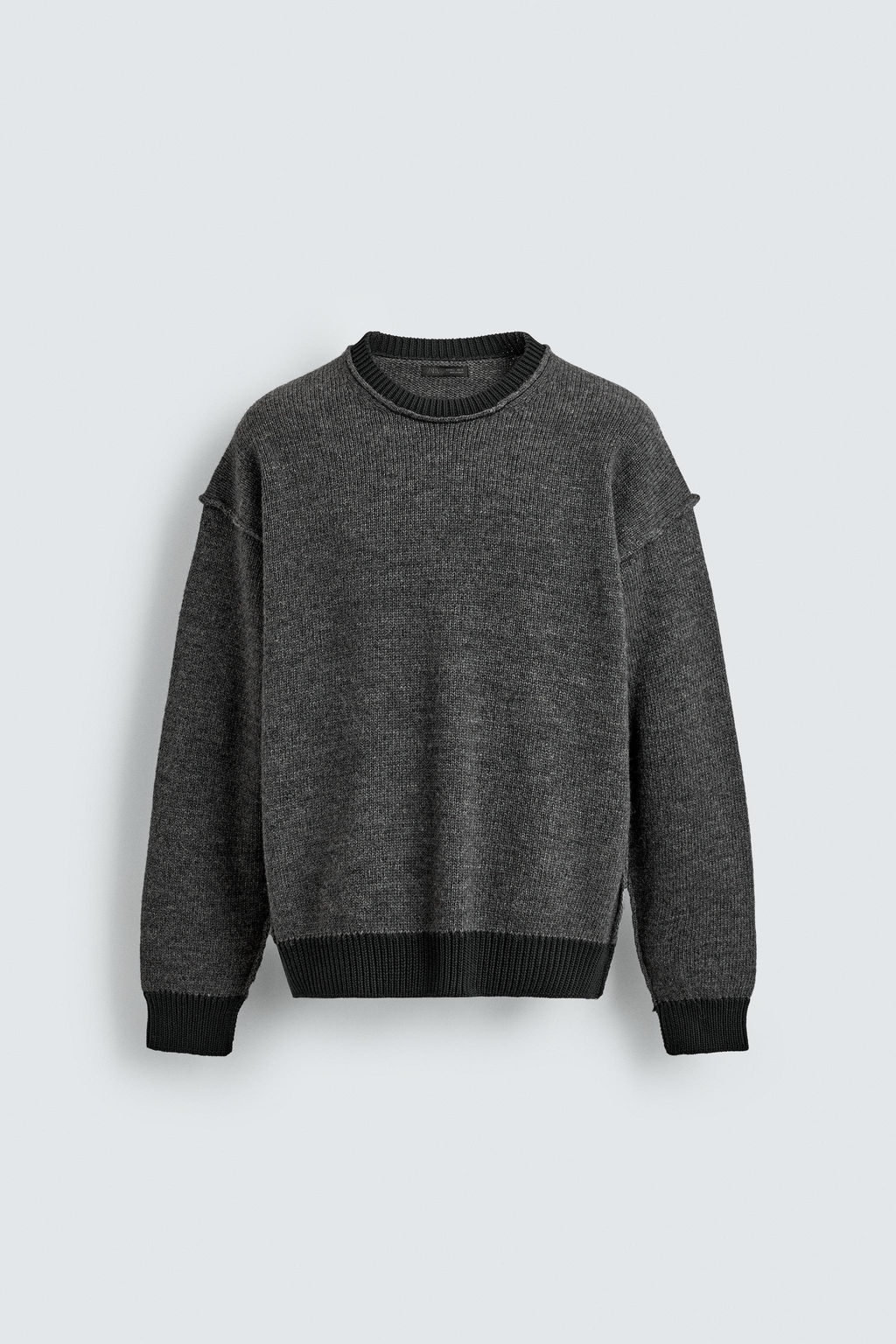 CONTRAST REVERSED SEAM JUMPER - Zara фото 15