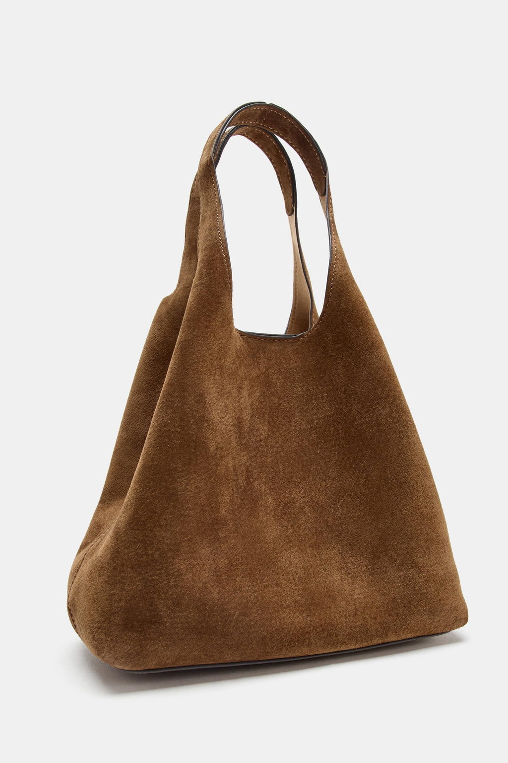 SPLIT SUEDE MINI TOTE BAG