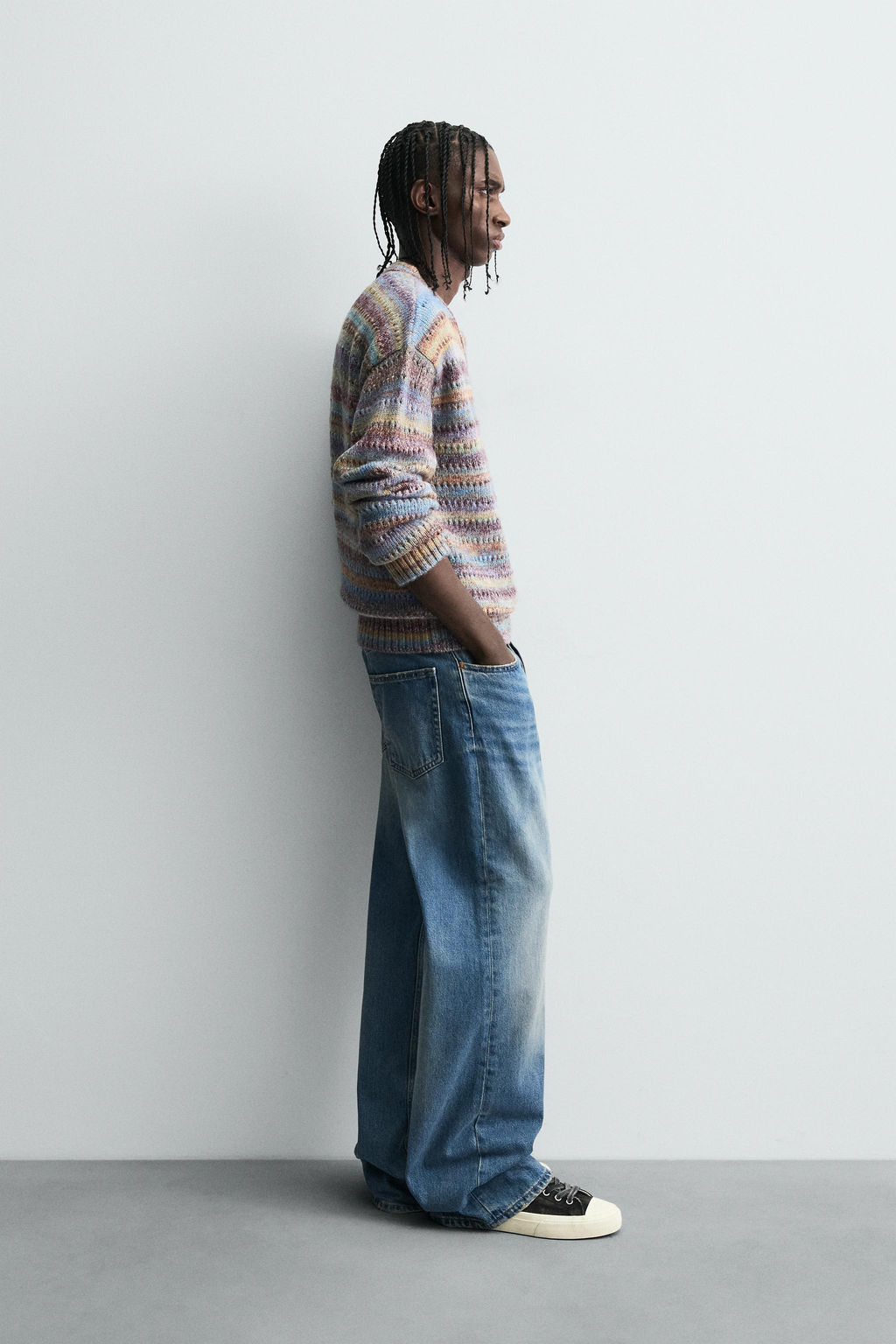 OPENWORK STRIPED SWEATER - Zara фото 4