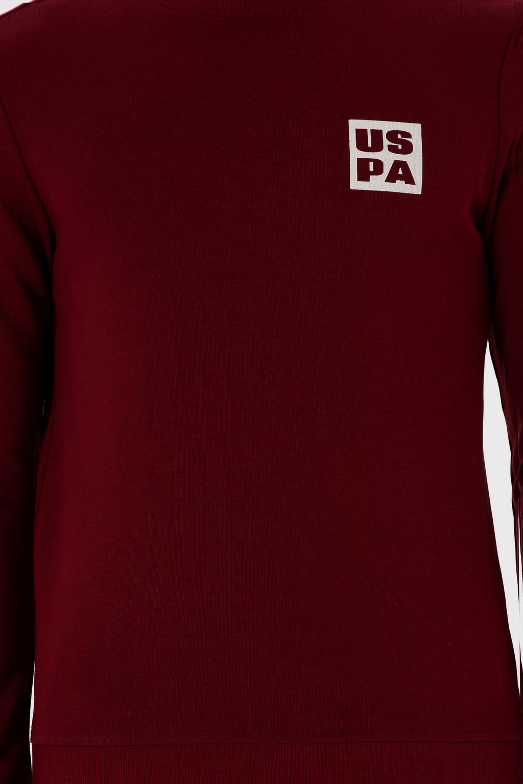 Мужской бордово-красный свитшот Неожиданная скидка в корзине - U.s. polo assn фото 6