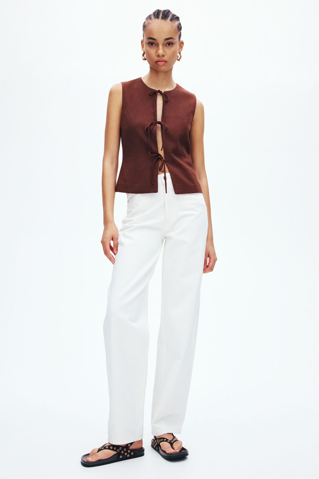 Chaleco con lazadas - H&m фото 4