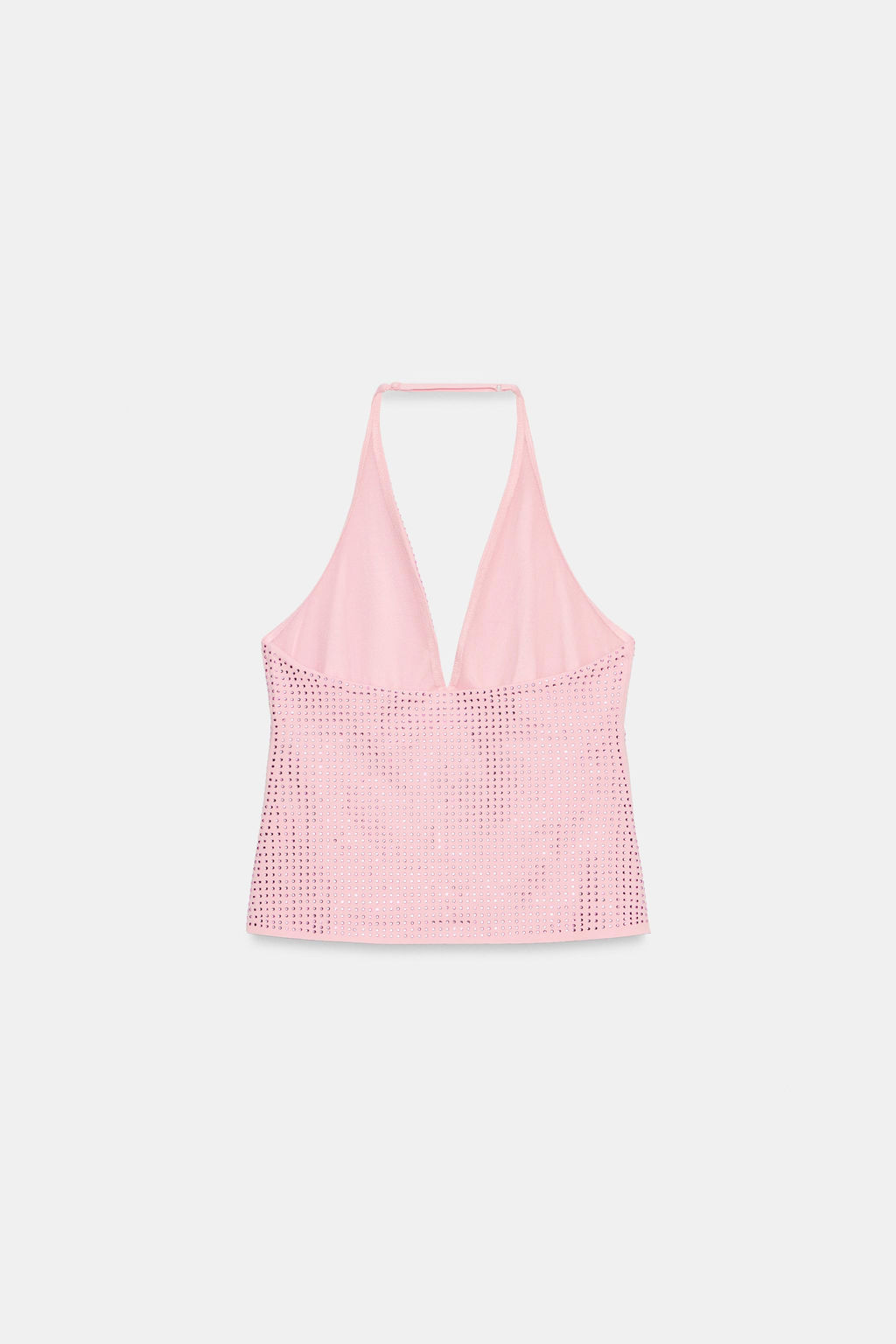 TOP HALTER BRILLOS / Rosa medio - Zara фото 5