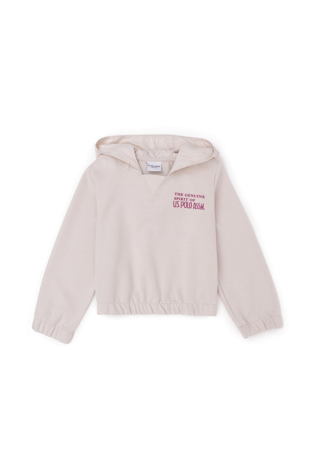 Толстовка с камнями для девочек - U.s. polo assn фото 2
