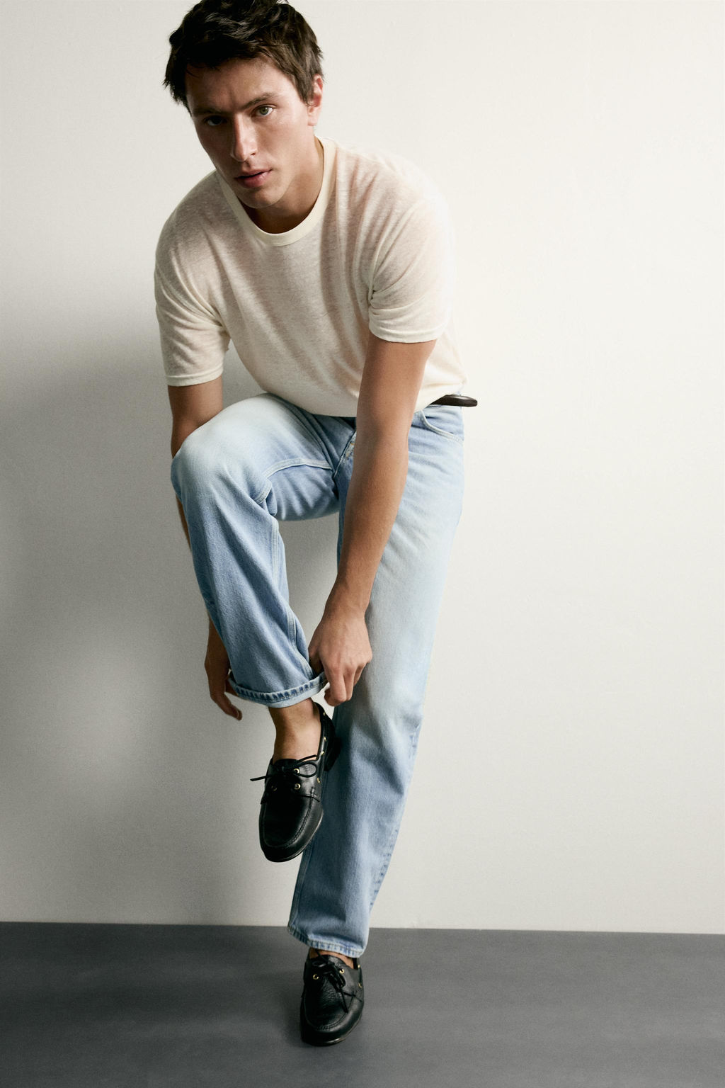 JEANS STRAIGHT FIT / Azul - Zara фото 3