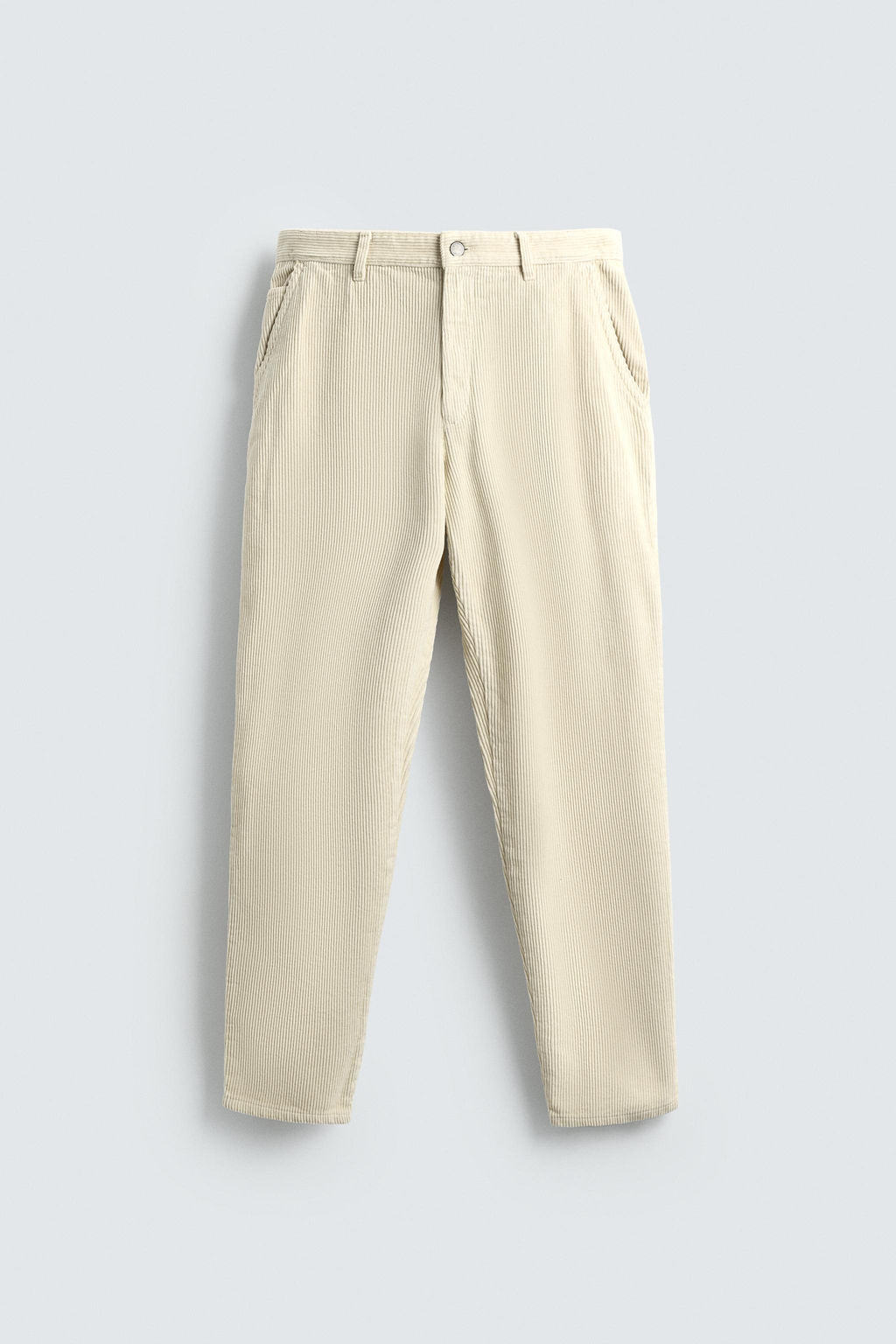 CARROT FIT CORDUROY TROUSERS - Zara фото 7
