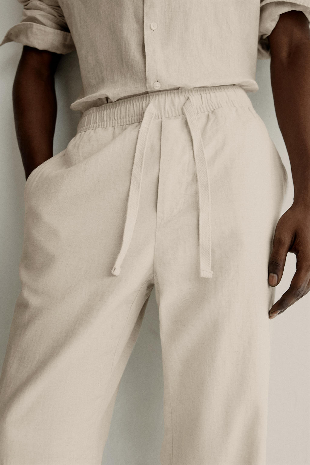 100% LINEN REGULAR FIT SHIRT - Zara фото 11