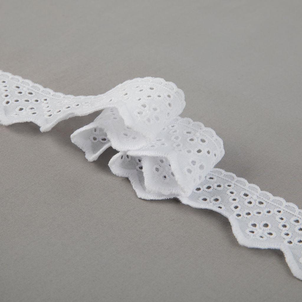 Шитье Gamma 38 мм GYEM-3800 в рулоне 9 м 0.2 м Турция белый