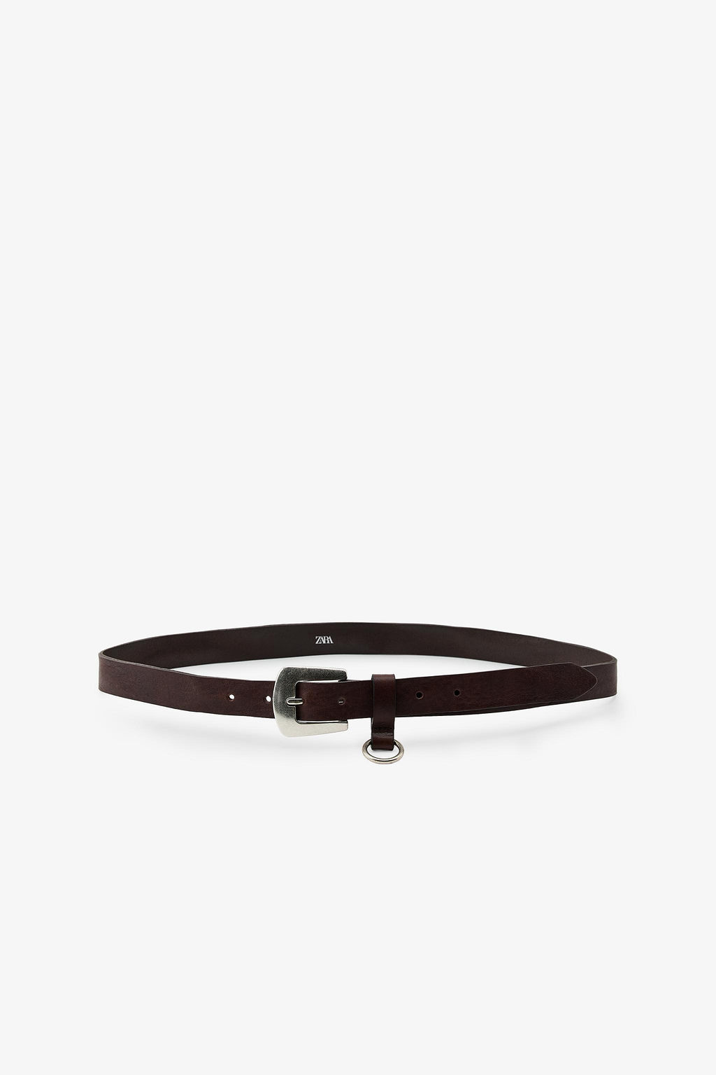 LEATHER RING BELT - Zara фото 2