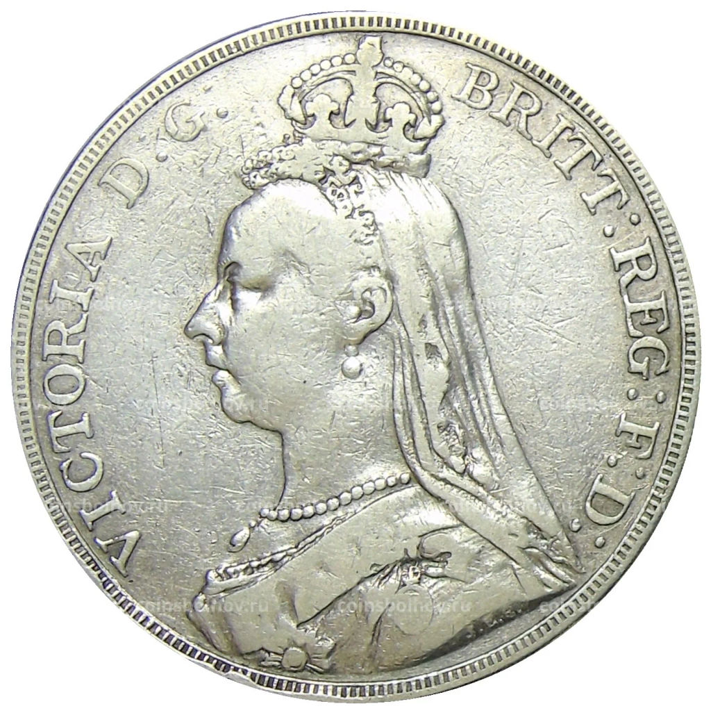1 крона 1891 года Великобритания