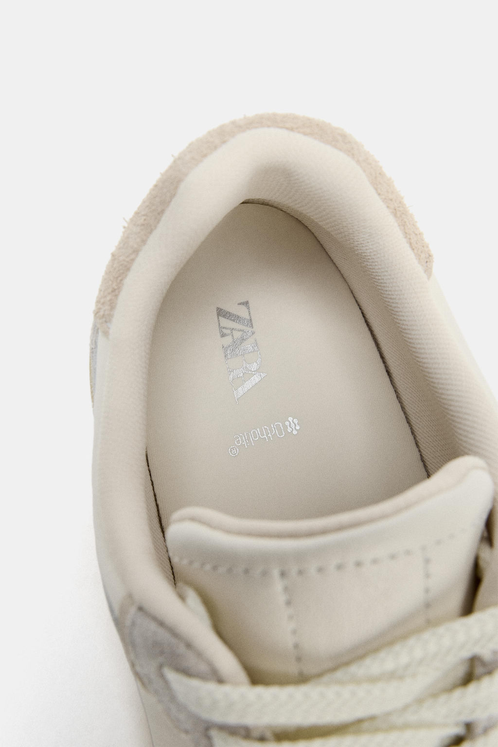 ZAPATILLAS PIEL COMBINADA BAREFOOT / Blanco Crudo - Zara фото 9