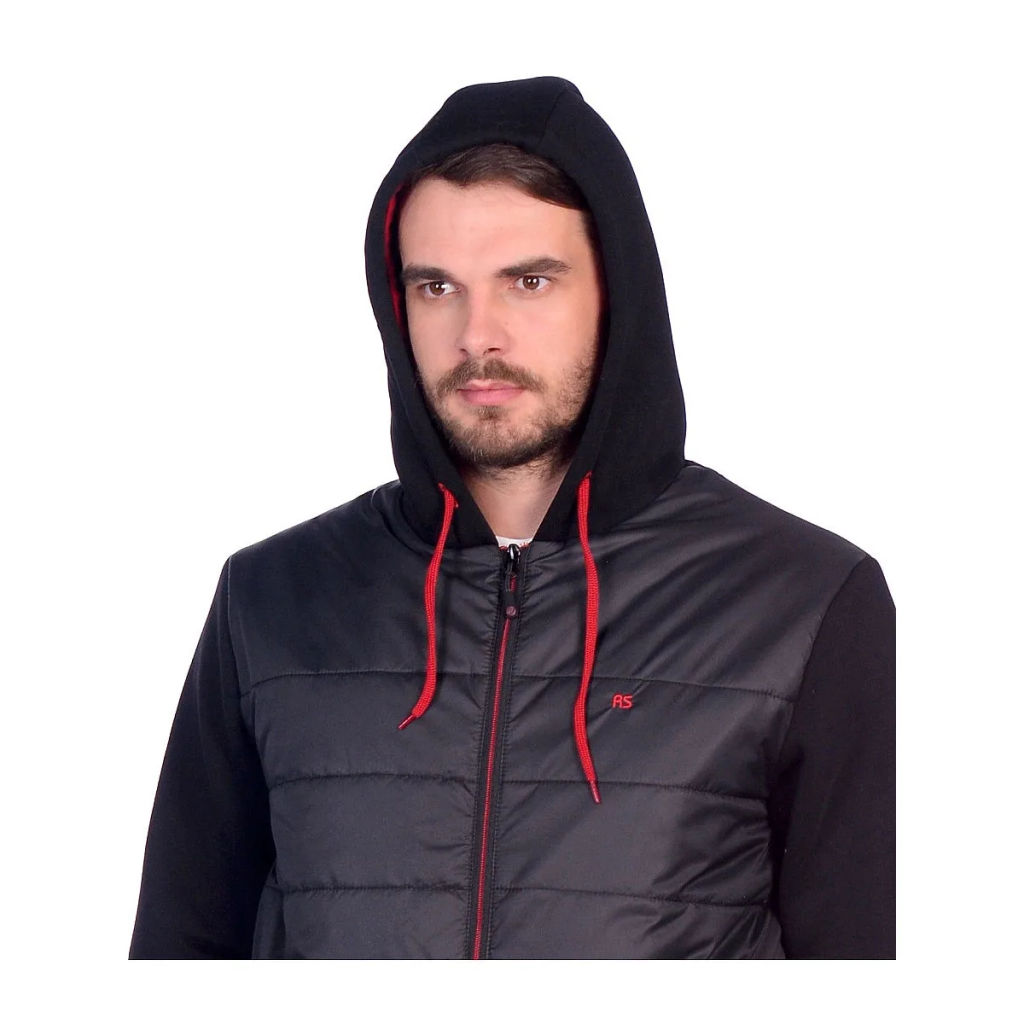 RODOS Куртка М-231/1 (Милано) Чёрный/Красный