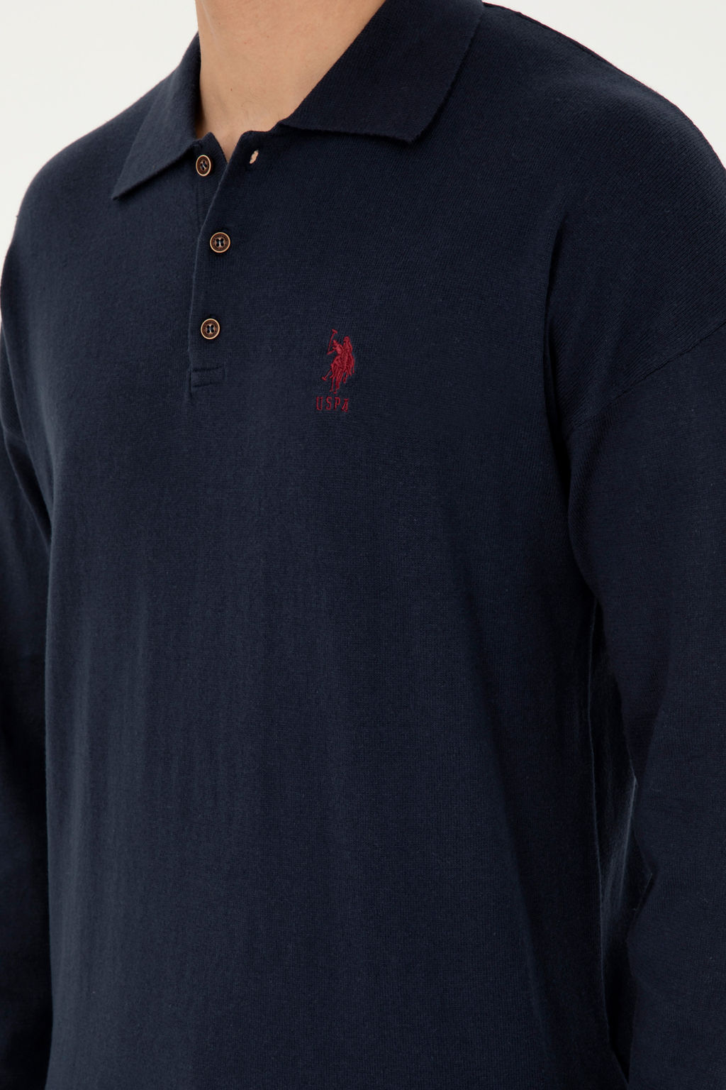 Erkek Lacivert Basic Kazak - U.s. polo assn фото 14