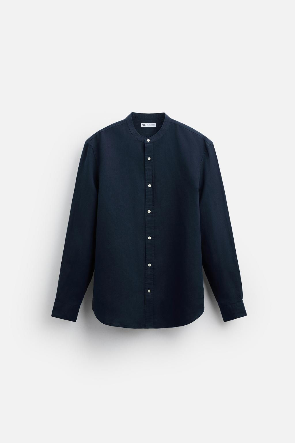 PAMUKLU KETEN GOMLEK - Zara фото 17