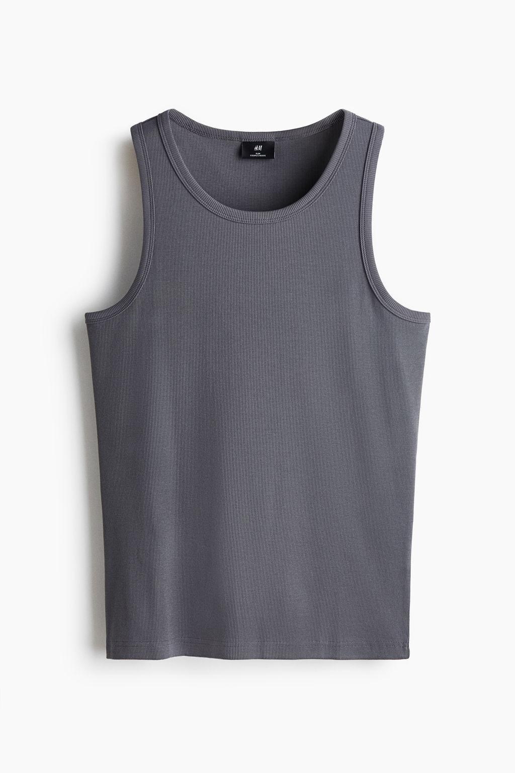 Camiseta sin mangas en canal? Slim Fit - H&m фото 2