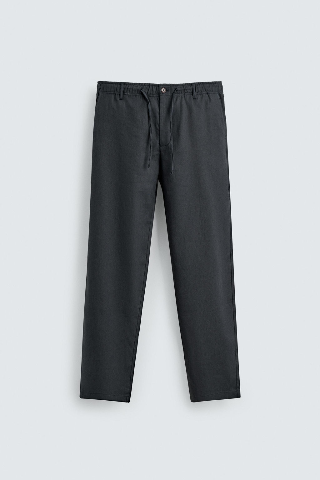 PANTAL?N RELAXED FIT ALGOD?N - LINO / Marr?n - Zara фото 7