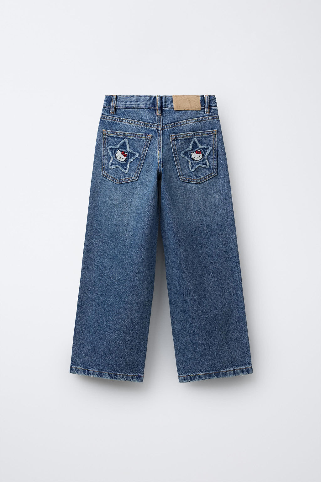 HELLO KITTY  SANRIO STRAIGHT JEANS - Zara фото 6