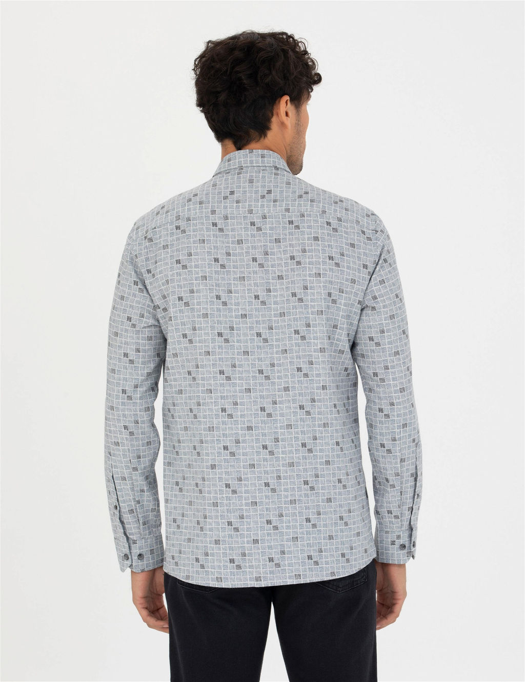 Mavi Slim Fit Uzun Kollu G_mlek - Pierre cardin фото 5