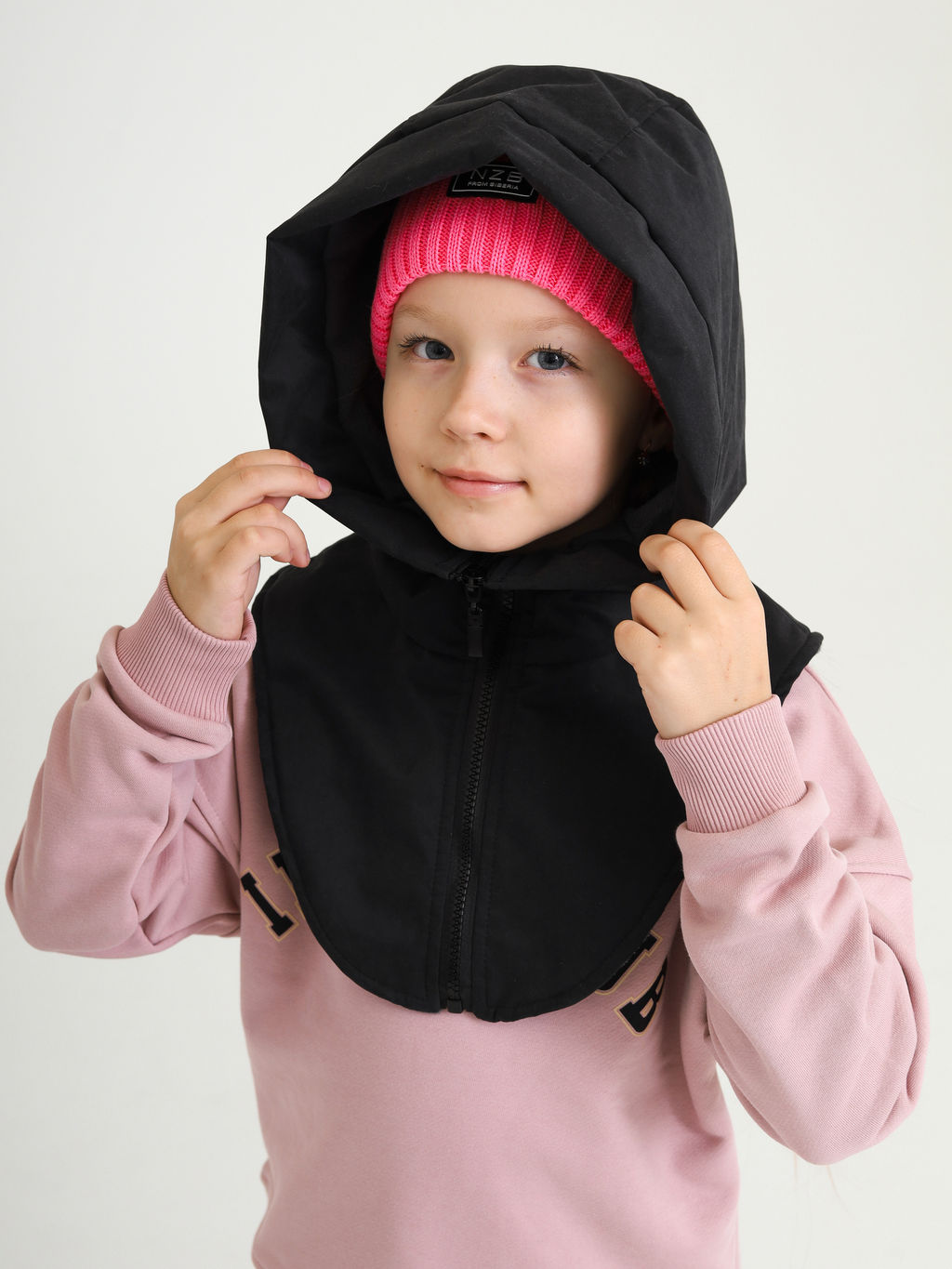 Капюшон VELUR, черный - Inzibe фото 4