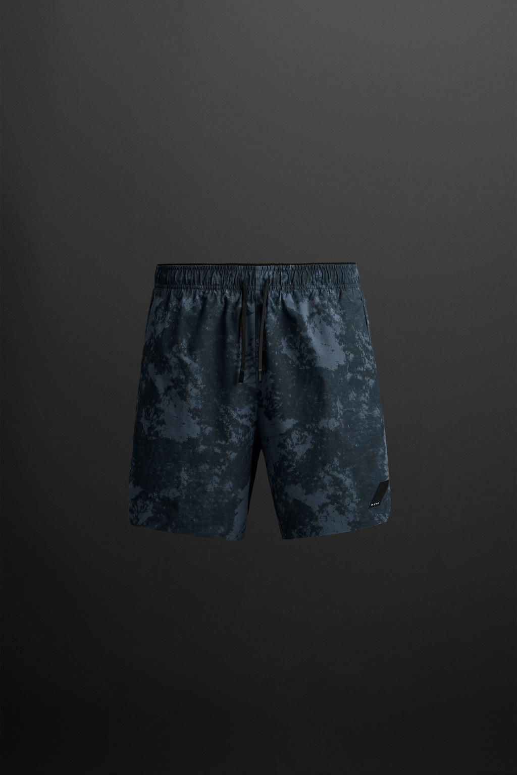PRINTED TRAINING SHORTS - Zara фото 15