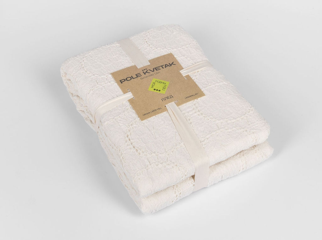 Плед 25С90-ШР/у./л.с.уп. 195*220 "Стежок" цв. 0 рис. 251