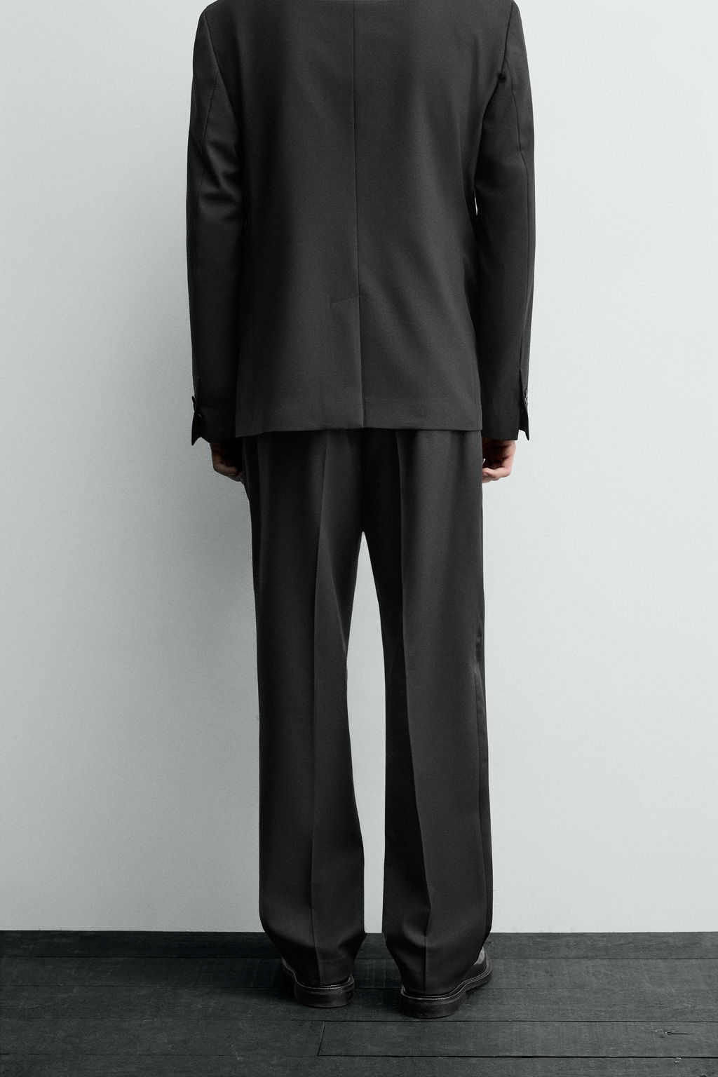 WOOL BLEND SUIT TROUSERS - Zara фото 3