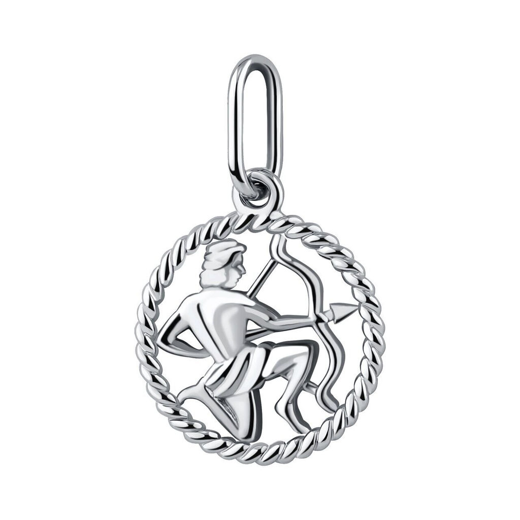 Подвеска из серебра без вставки, Л-13088