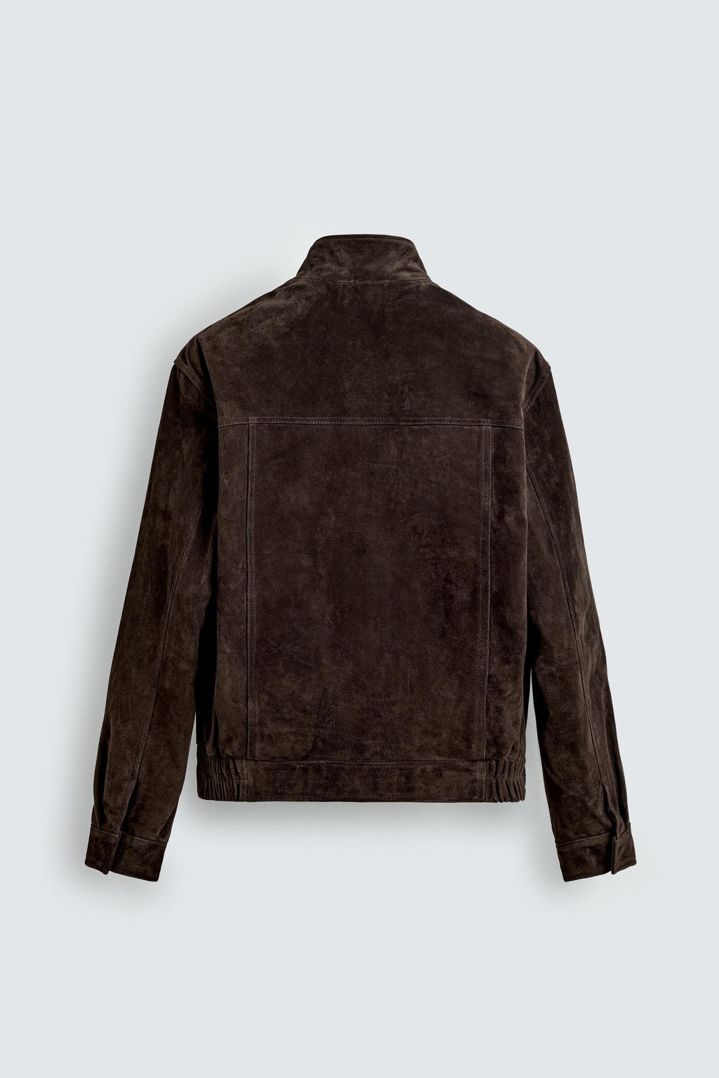 LEATHER SPLIT SUEDE JACKET - Zara фото 9