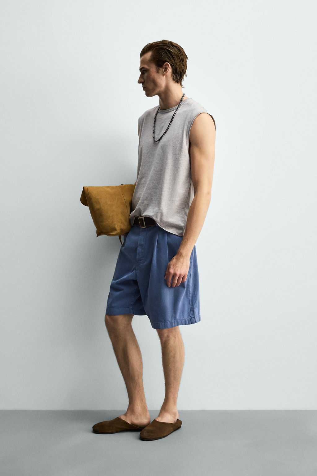 CAMISETA TANK RELAXED FIT / Gris vigor?
