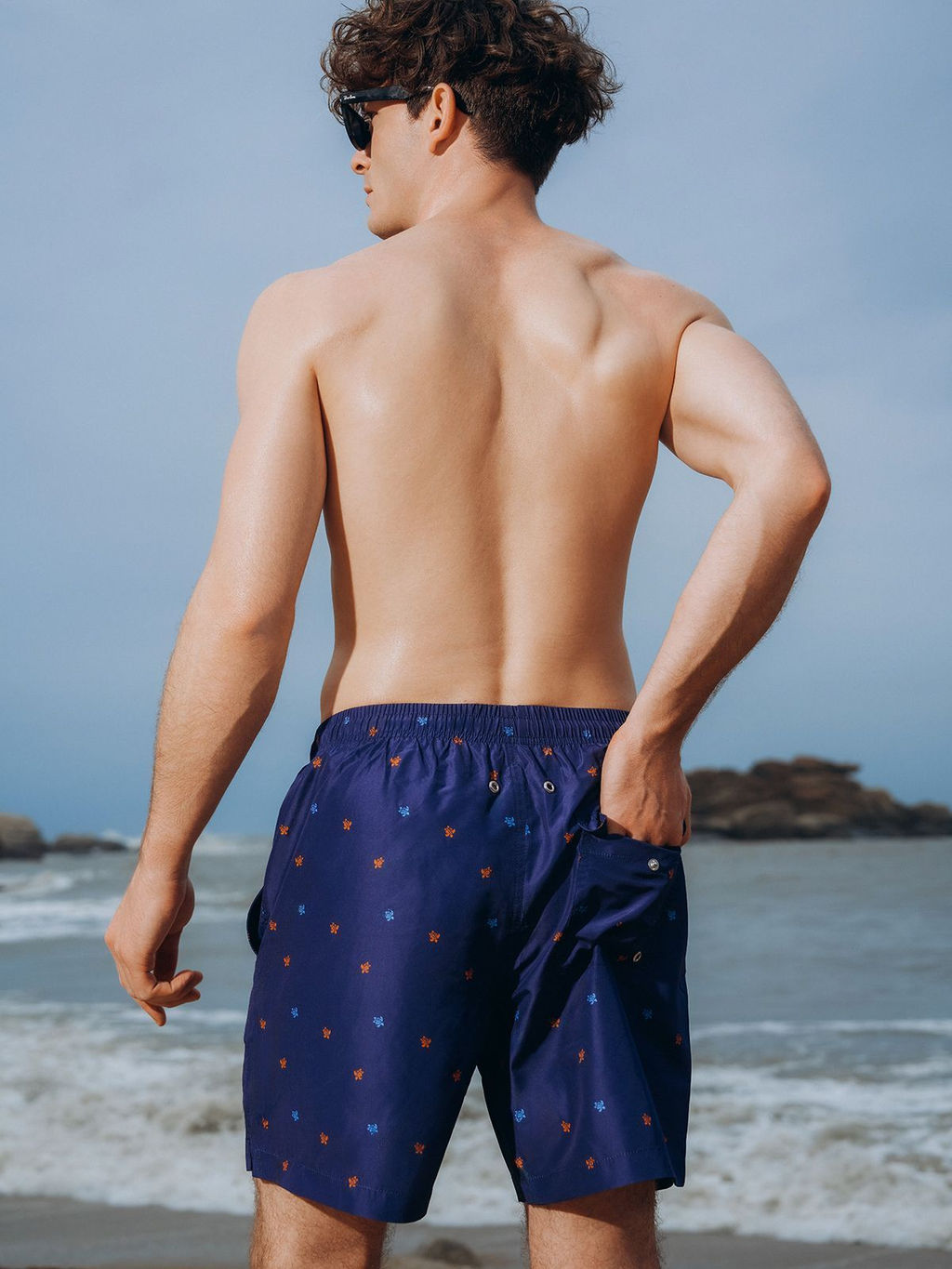 Шорты пляжные Indefini  фото 7