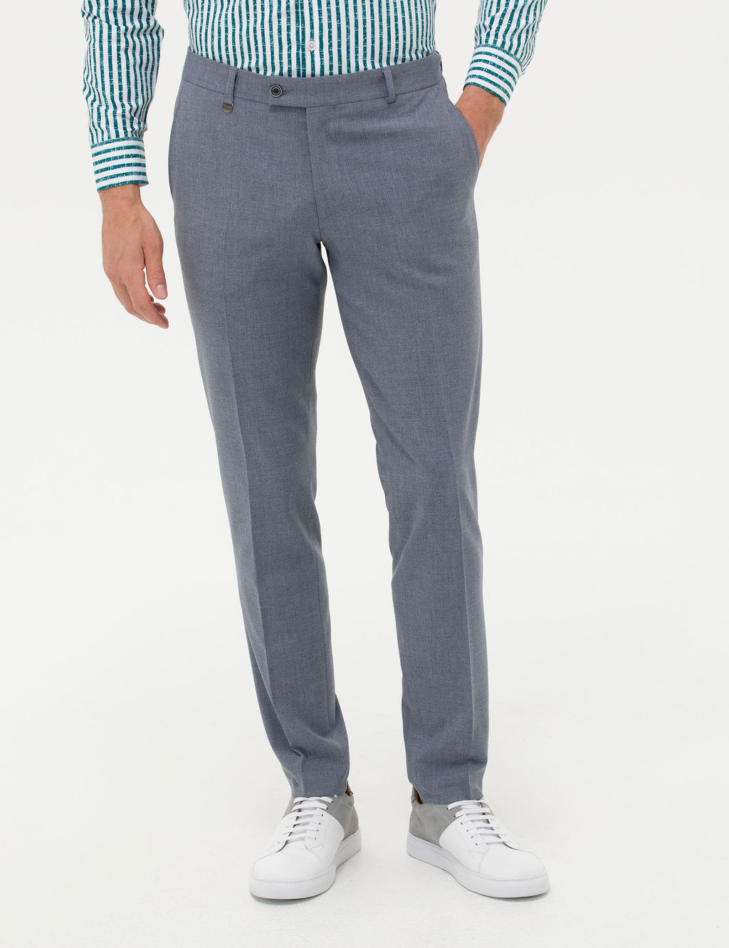 Lacivert Kuma_ Pantolon - Pierre cardin фото 2