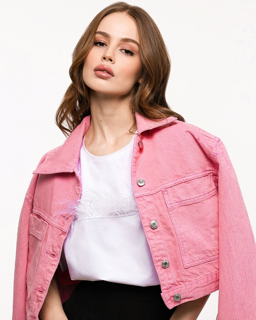 Футболка премиум качества с натуральными перьями страуса - Sahar art lab фото 9