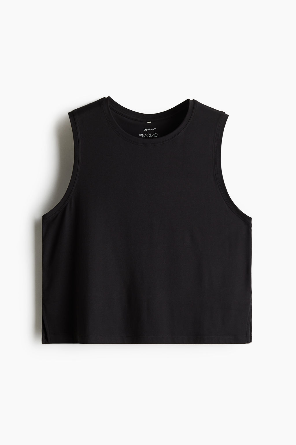 Camiseta de deporte boxy sin mangas con DryMove - H&m фото 12