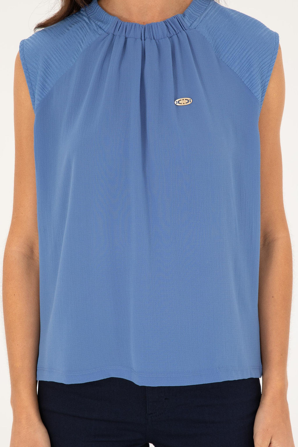 U. S. Polo Assn / Женская темно-синяя футболка - U.s. polo assn фото 6