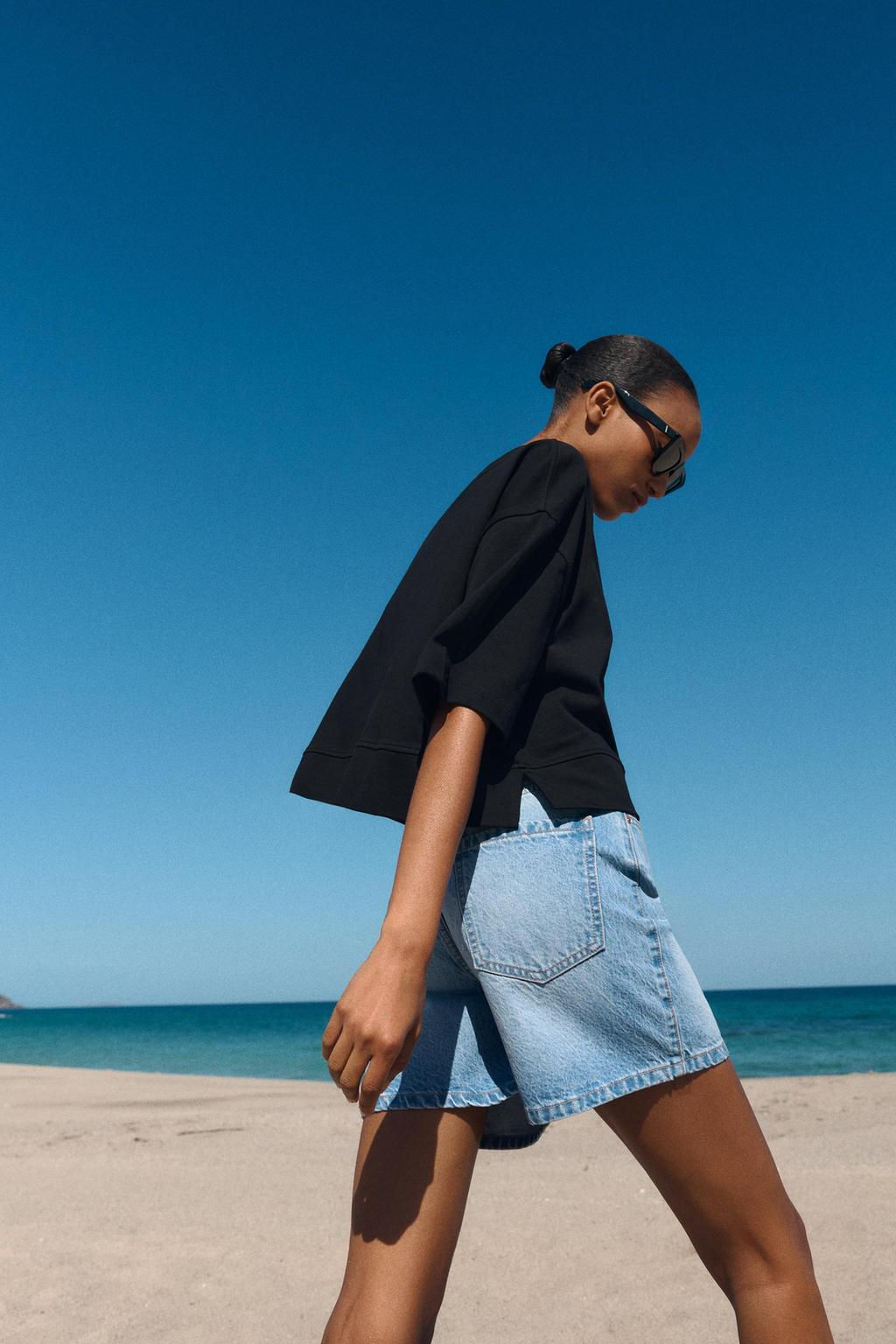 CROPPED T-SHIRT - Zara фото 19