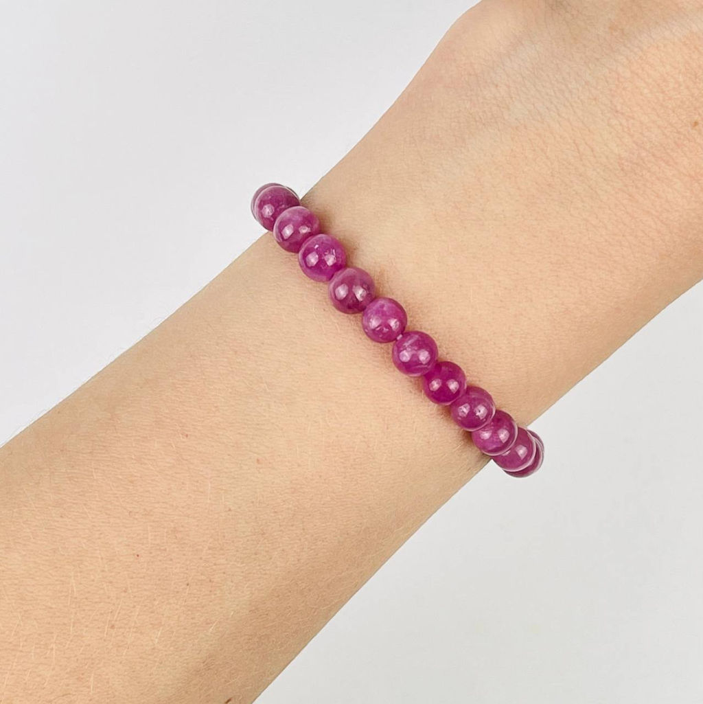 Браслет из Рубина 18 см