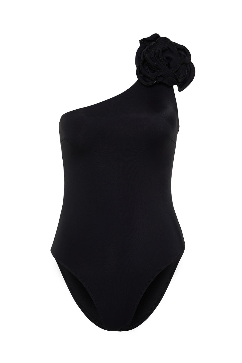 Siyah Aplike Detayl? Tek Omuz Kapl? Brazilian Mayo TBESS23MA00401