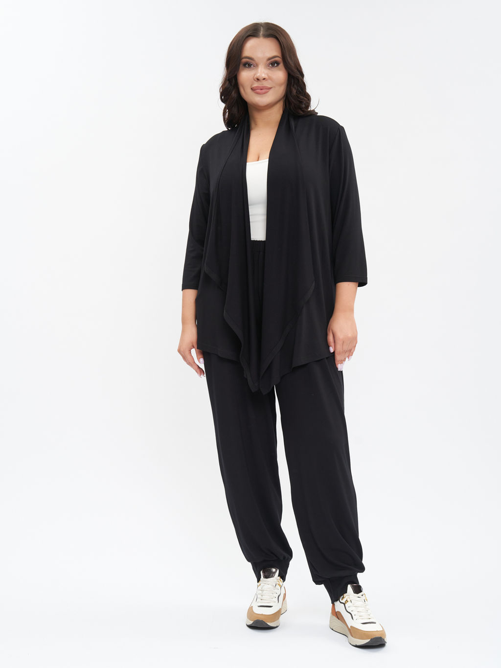 Кардиган из трикотажа KA31803BLK01 - Артесса фото 2