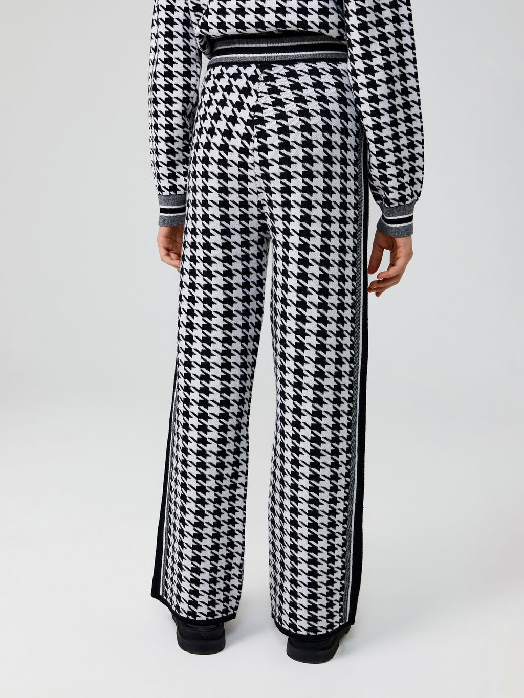 ACOOLA / Брюки детские для девочек Alda pt черно-белый  фото 2