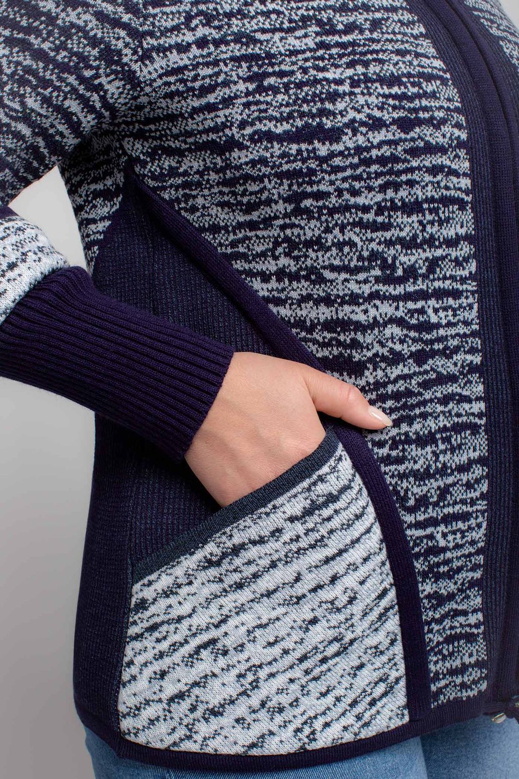 Жакет К 1324 к/джинс (1650) - Злата Стиль фото 5